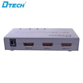 [DTECH] Hub 1 HDMI ra 2 HDMI. Hiệu DTECH. Vi Tính Quốc Duy
