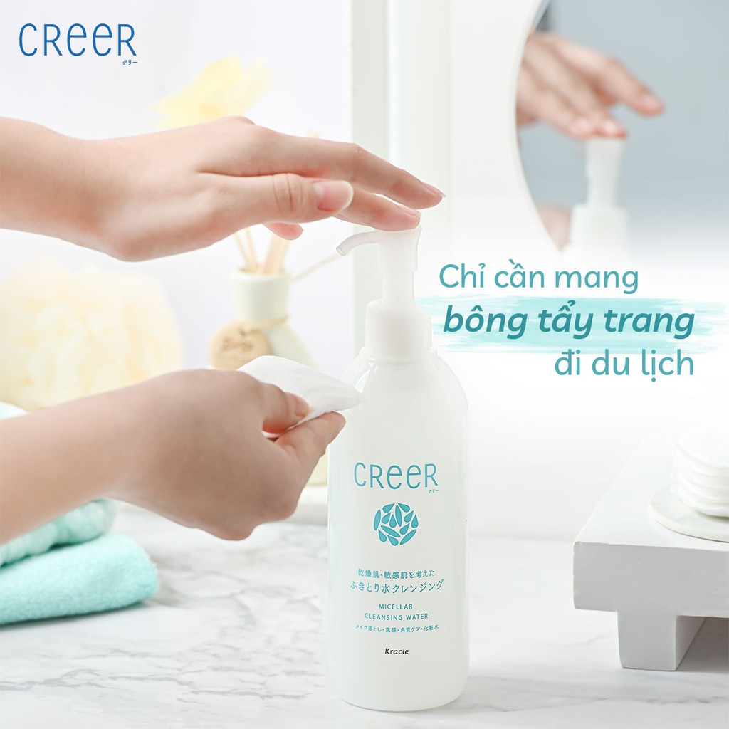 Nước khoáng tẩy trang Nhật Bản CreeR -  330ml Nhật Bản