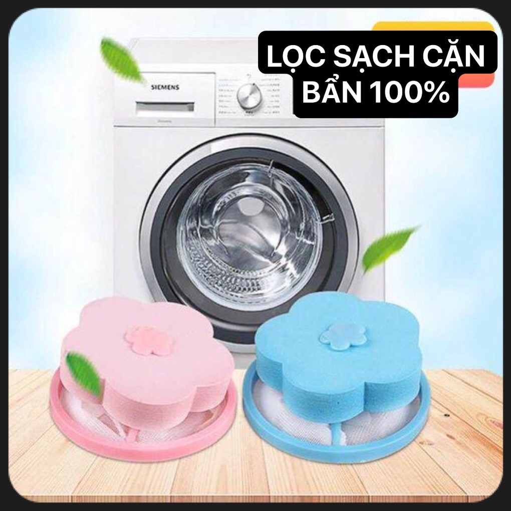 BỘ 2 PHAO LỌC CẶN MÁY GIẶT CỰC HIỆU QUẢ - TÚI LỌC RÁC, TÓC, CẶN BỤI BẨN CHO MÁY GIẶT, QUẦN ÁO KHÔNG BỊ BÁM CẶN BẨN