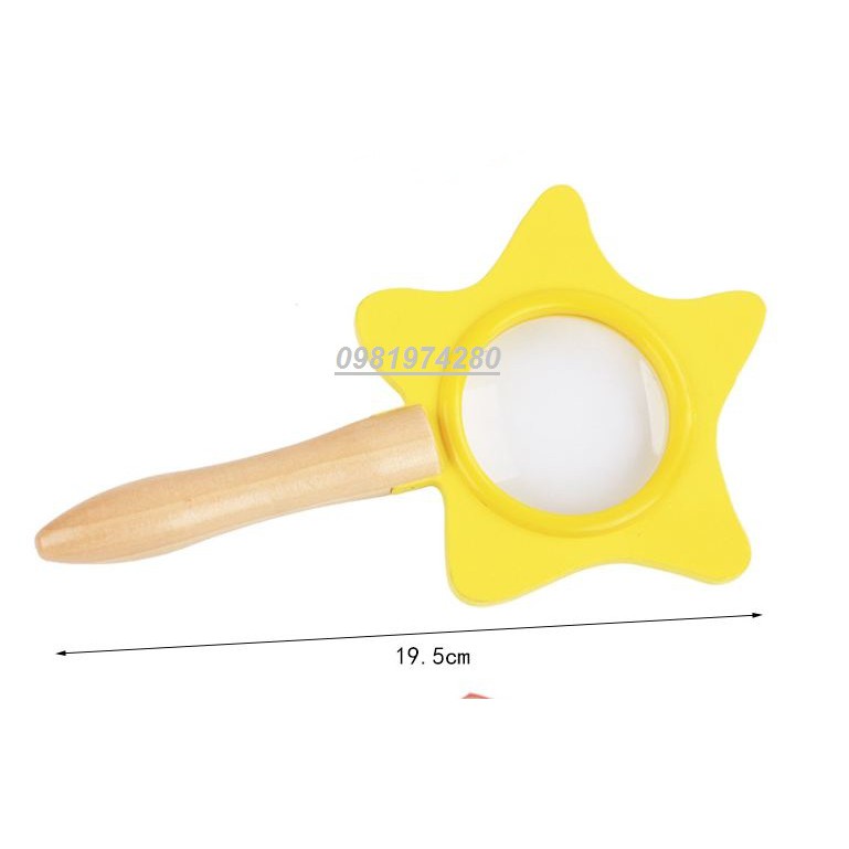 Kính lúp đồ chơi kiểu dáng ngôi sao đáng yêu cho bé