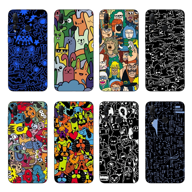 【Ready Stock】Xiaomi Redmi 8/8A/Note 4/Note 4X/Note 7 5 6 Pro Silicone Soft TPU Case Cartoon Animals Printed Back Cover Shockproof Casing