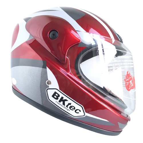 Mũ bảo hiểm Fullface siêu hot - Hàng chính hãng BKtec - BK30 - Kính trong suốt - Vòng đầu 57-59cm - Bảo hành 12 tháng