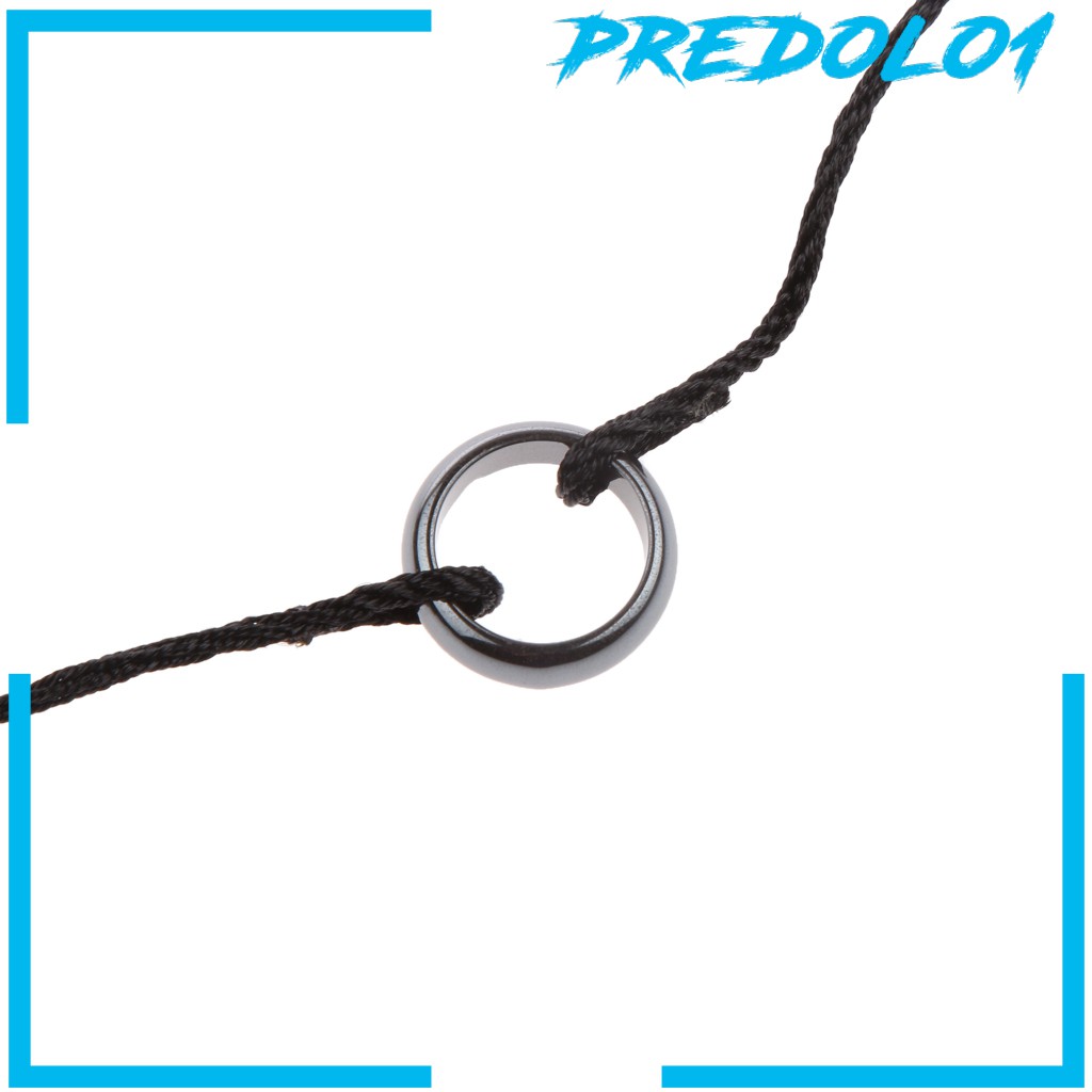 [PREDOLO1] Anime NARUTO Akatsuki Itachi 3 Loops Rings Pendant Cosplay Necklace Chain