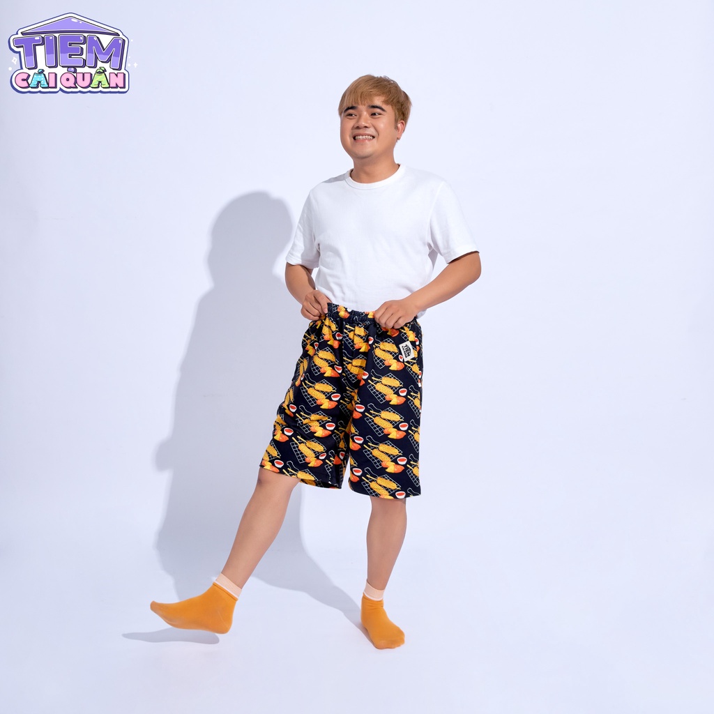 Quần ĐÙI họa tiết BẮP NƯỚNG by Tiệm cái quần | BigBuy360 - bigbuy360.vn