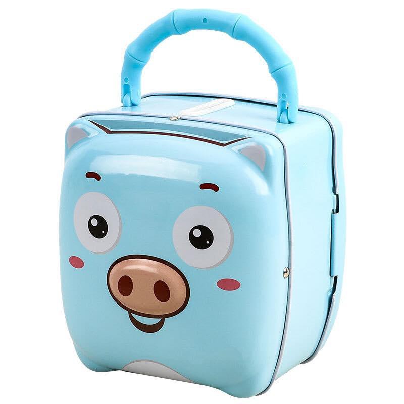 HEO ĐỰNG TIỀN TIẾT KIỆM CÓ Ổ KHÓA NHỎ GỌN SIÊU DỄ THƯƠNG