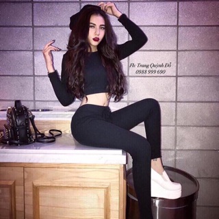 Set thể thao nón tay dài