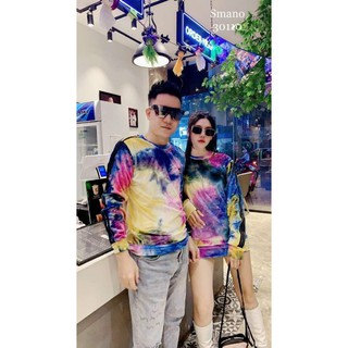 Áo nỉ nhung ads loang đẹp nam nữ mặc đôi đẹp