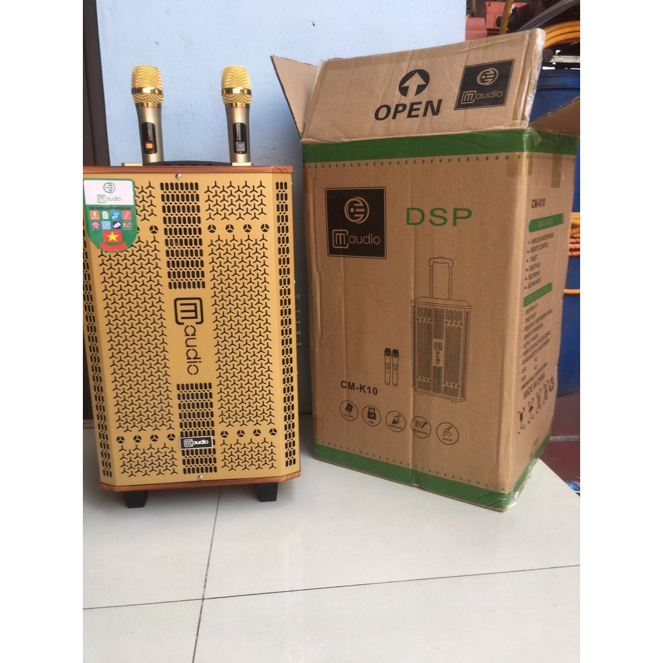 Loa Kéo Hát Karaoke Cao Cấp, loa kéo di động K10 ( Bass 25 ) Bảo hành 12 tháng