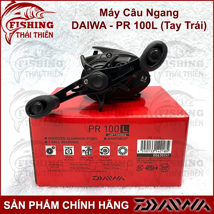 Máy Câu Ngang Daiwa PR 100L (Tay quay trái)