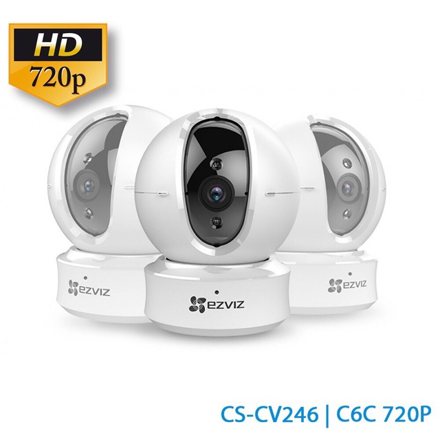 [Mã 252ELSALE hoàn 7% đơn 300K] Camera WIFI HIKVISION EZVIZ C6CN(720Hd)