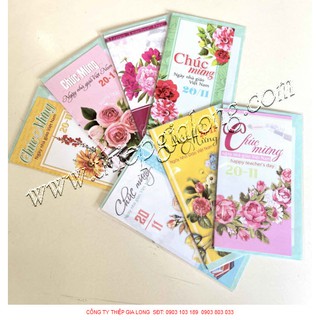 COMBO 100 Thiệp chúc mừng ngày 20-11