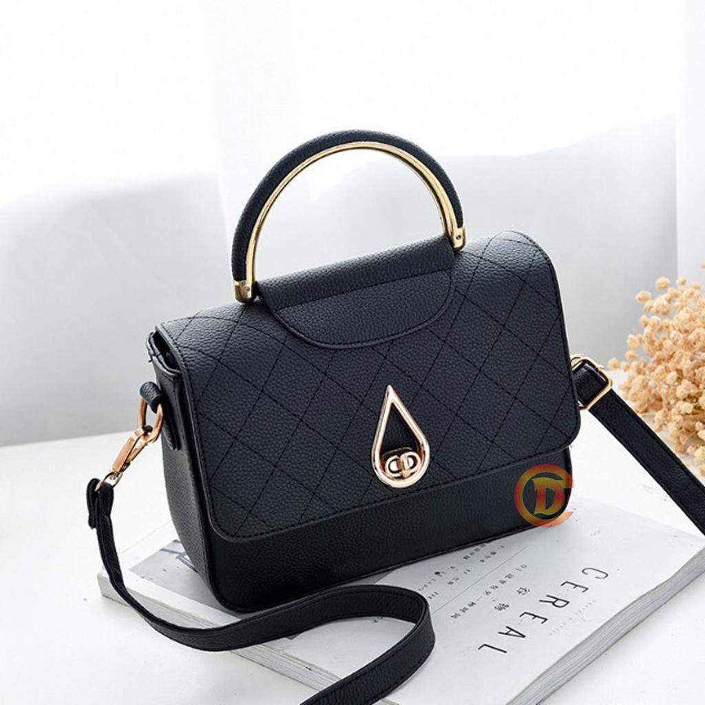 túi đeo chéo khóa giọt lệ 04