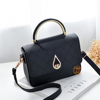 Túi đeo chéo khóa giọt lệ 04