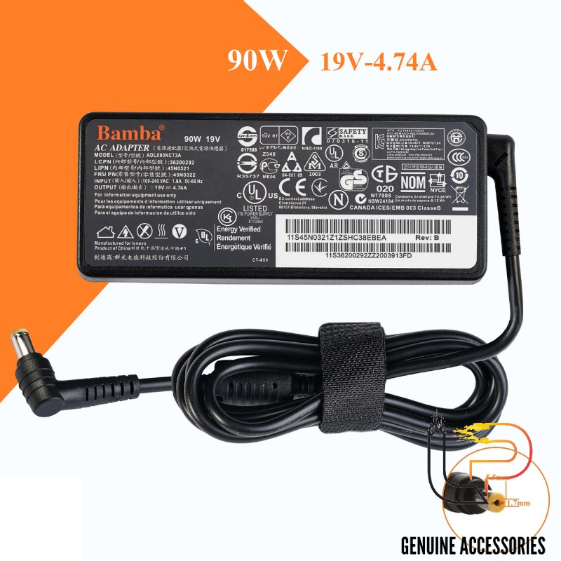 BỘ SẠC LAPTOP ACER 19V - 4.74A - ADAPTER DÙNG CHO LAPTOP ACER 19V - 4.74A