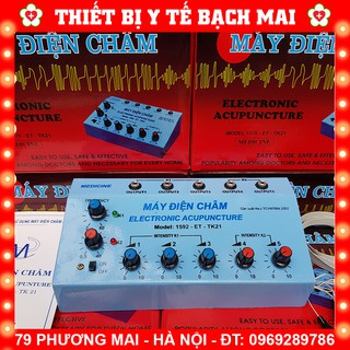 Máy điện châm, châm cứu 5 giắc 10 kim - việt nam