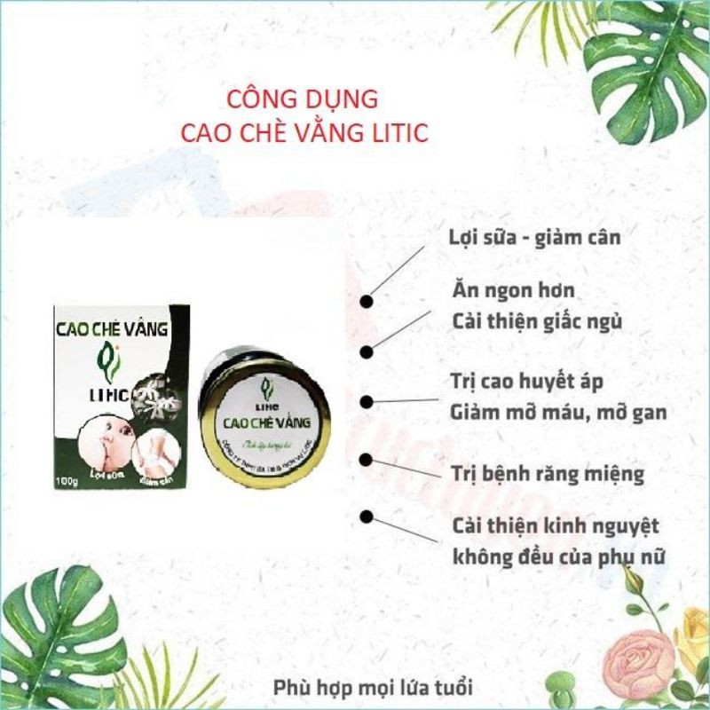 Cao Chè Vằng [FREESHIP] Lợi Sữa ,Giảm Cân,Ổn định huyết áp , Ngủ ngon | BigBuy360 - bigbuy360.vn