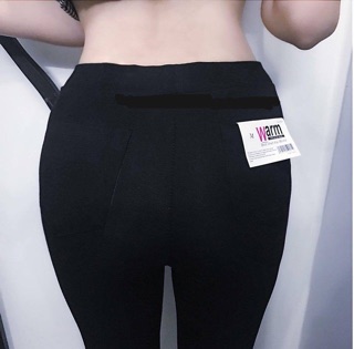 Legging warm (túi zip đỏ)
