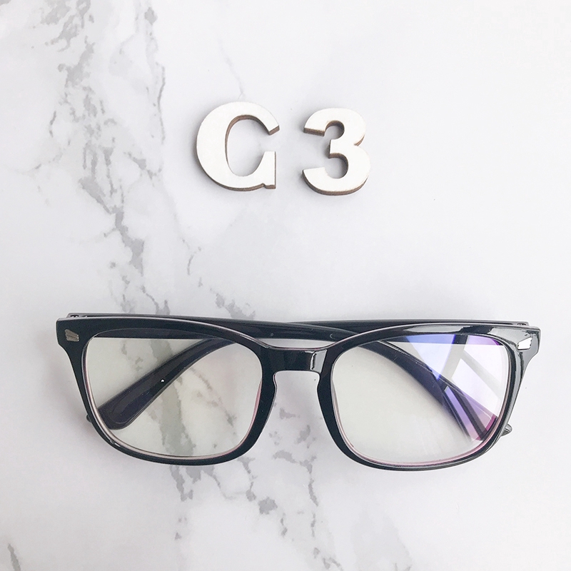 Kính Mát Chống Ánh Sáng Xanh Phong Cách Hàn Quốc