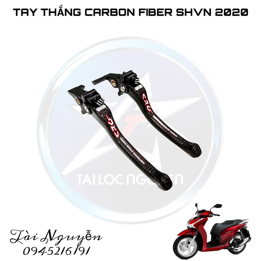 TAY THẮNG CACBON FIBER CHO XE MÁY CÁC DÒNG_SUPPER VIP