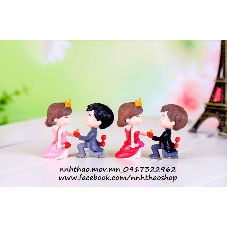 Tượng chibi trang trí mô hình, tiểu cảnh