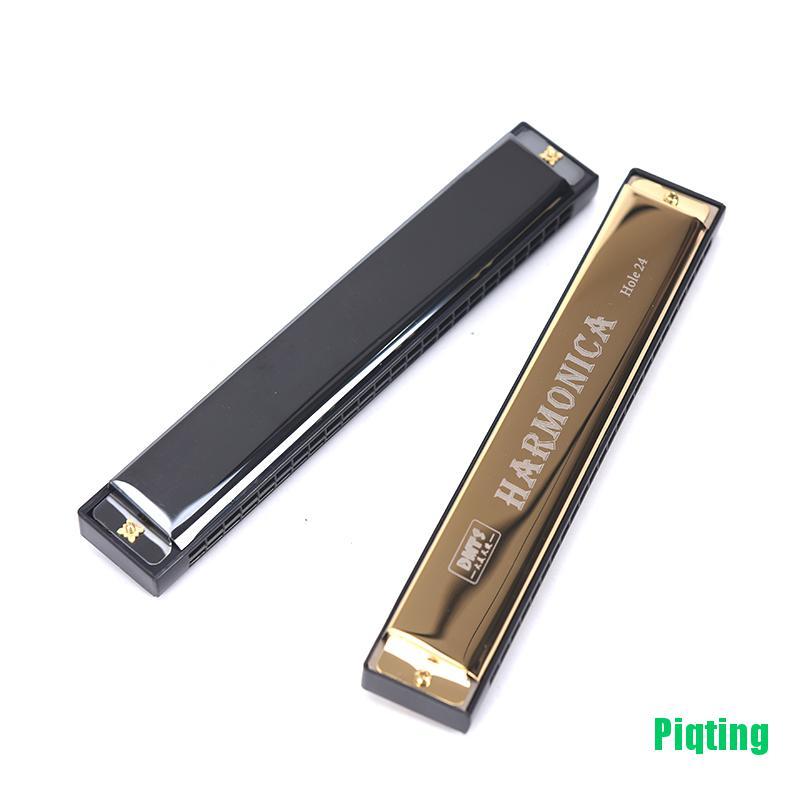 Kèn Harmonica Tremolo 24 Lỗ Phù Hợp Cho Người Mới Học Chơi Nhạc