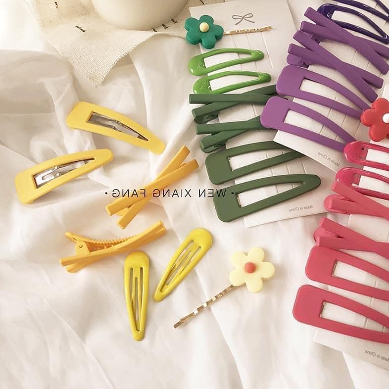 Set kẹp mái 5 chi tiết - Bobu Shop Kẹp mái hàn quốc - mẫu mã thời trang