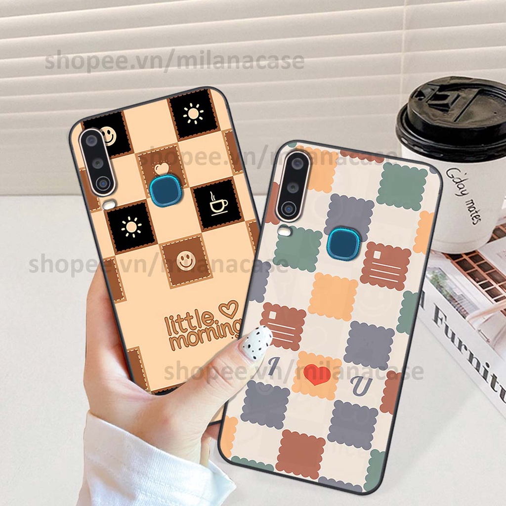 Ốp Vivo U10 / Y12 / Y15 / Y17 caro họa tiết nhiều màu sắc siêu đẹp thời trang cá tính