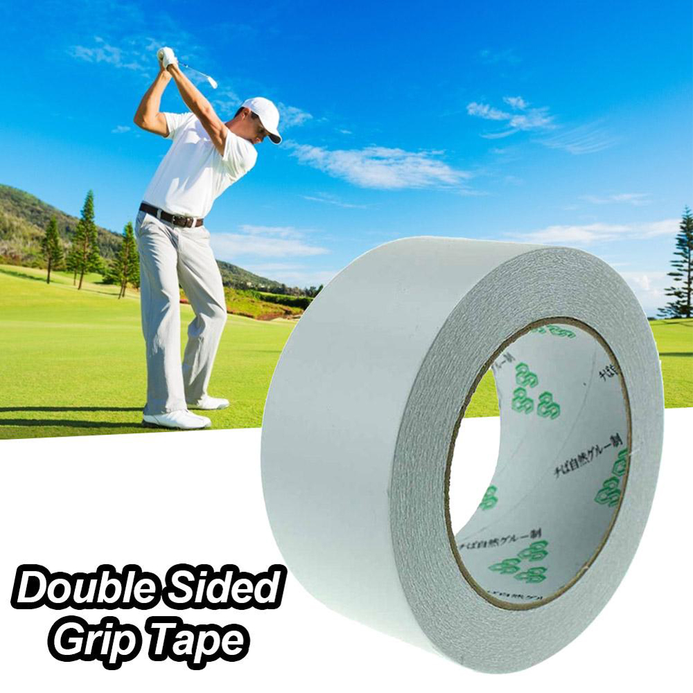 Cuộn băng quấn tay cầm gậy đánh golf bền bỉ màu trắng cỡ 50 yard tiện dụng