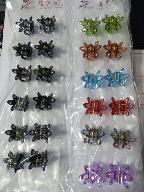 12 kẹp càng cua nhí trẻ em