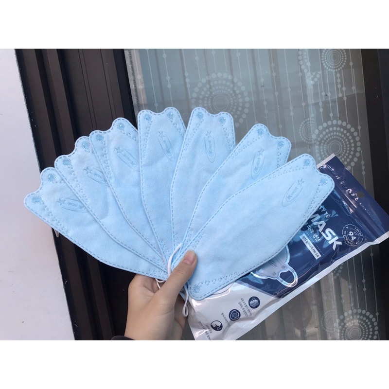 khẩu trang AK mask màu xanh