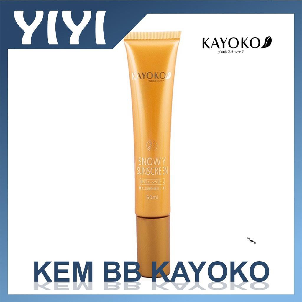 [SIÊU SALE] Kem chống nắng BB Kayoko vàng, mỹ phẩm chống nắng và dưỡng ẩm cho da, mỹ phẩm Kayoko vàng.