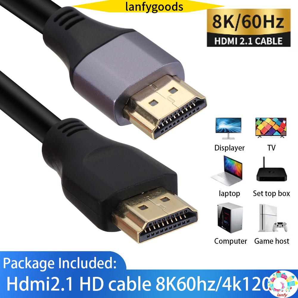 Cáp Kết Nối 2m 2m Vr Kết Nối Hdmi 2.1 Ps4 4k Ge 120hz Apple Xbox Máy Chiếu Tv Box 8k Vn 60hz