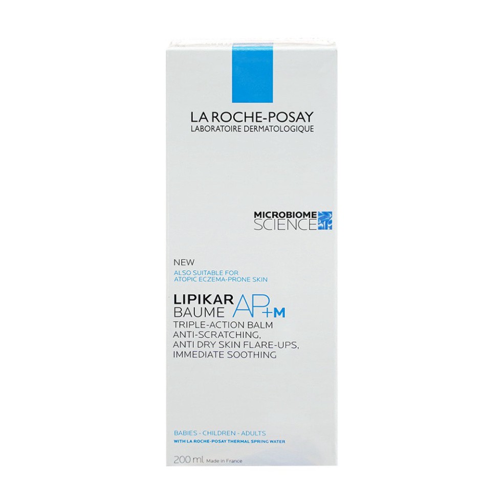 [CHÍNH HÃNG] La Roche Posay Kem Dưỡng Giảm Ngứa Cấp Ẩm Cho Da Khô Đến Rất Khô Lipikar Baume AP+ (75ml - 200ml)
