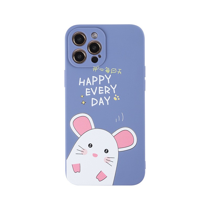 Ốp Lưng In Họa Tiết Cute Ôm Viền Máy Cho Iphone 12 Pro Max Đến 7Plus-ZUMI STORE
