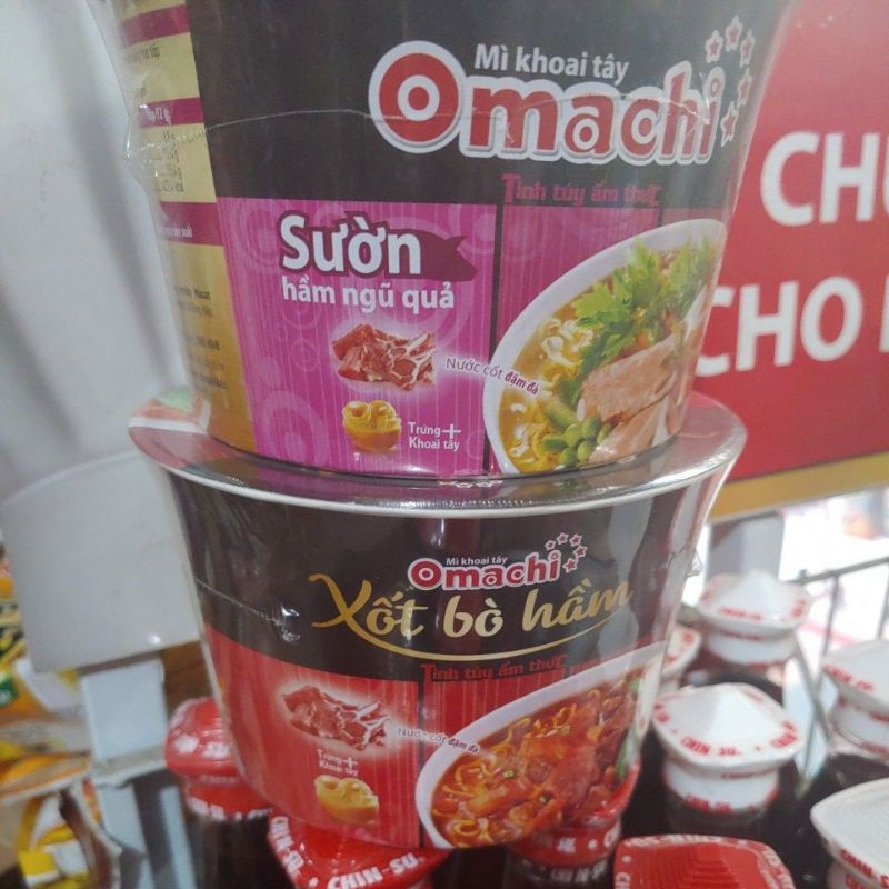 Mì bát Omachi hộp 92g