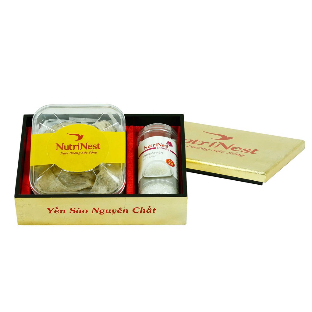 Tổ Yến Sào Góc Thô Còn Lông - NUTRINEST - 100g