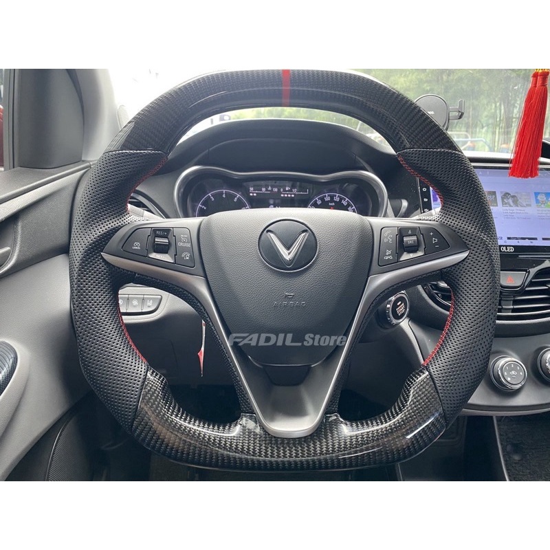 Phím Cruise Control & LIM chính hãng trên vô lăng VinFast Fadil