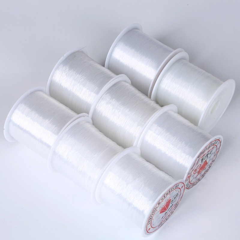Cuộn dây cước không co giãn dùng làm đồ trang sức thủ công