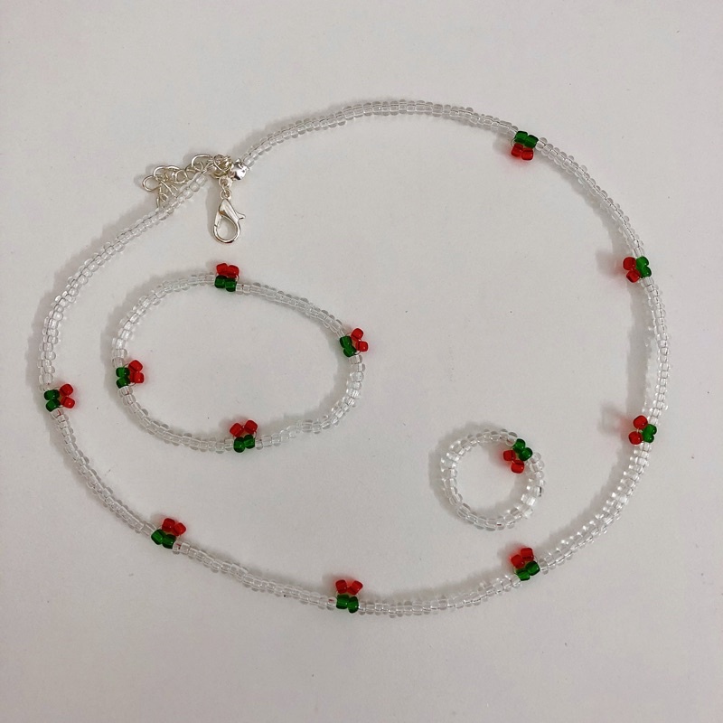 Vòng cổ/ tay/ nhẫn cherry