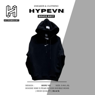 Áo Hoodie Nike Fear Of God FOG Double Hood ( 2 mũ ) - HYPE STREETWEAR | Phiên bản high quality .
