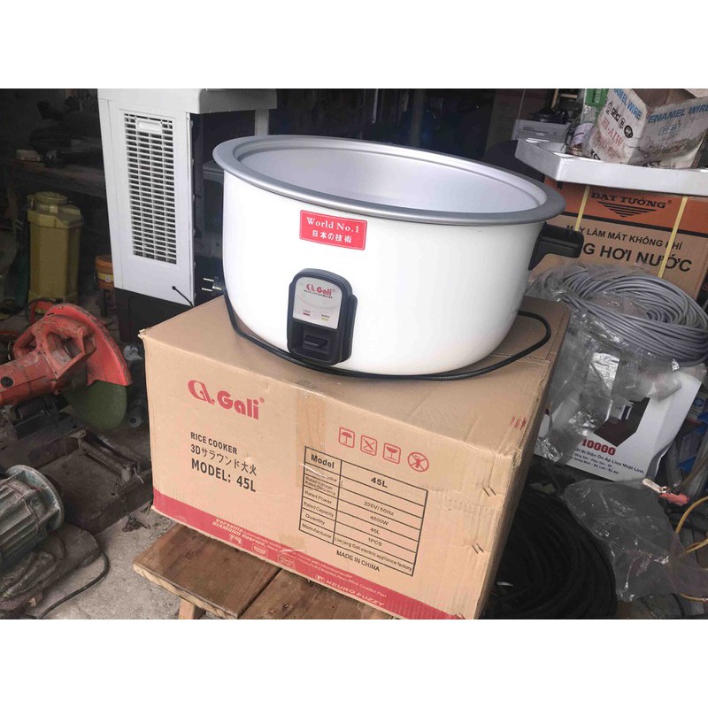 Nồi Cơm Điện Công Nghiệp Gali 4500W 40L