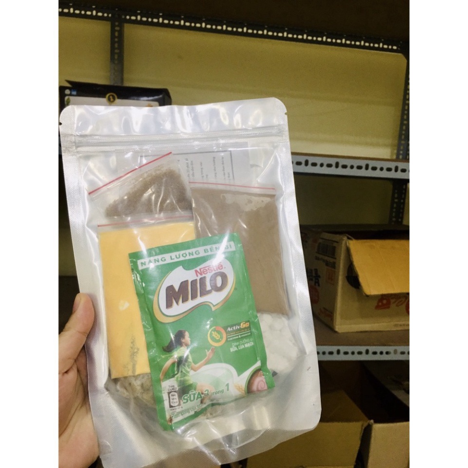 Milo dầm 𝑭𝒓𝒆𝒆𝒔𝒉𝒊𝒑 SET milo dầm trân châu đường đen, ca cao siêu ngon làm tại nhà