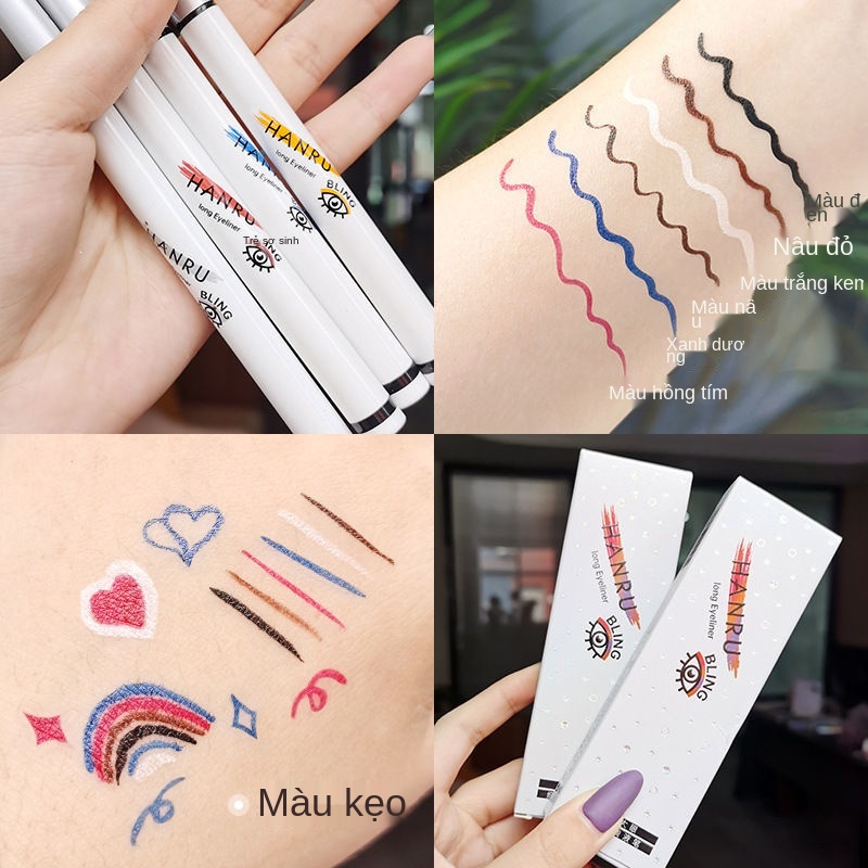 Chì Kẻ Mắt Không Thấm Nước Và Mồ Hôi Lâu Dài Màu Fine Eyeliner Không Nở