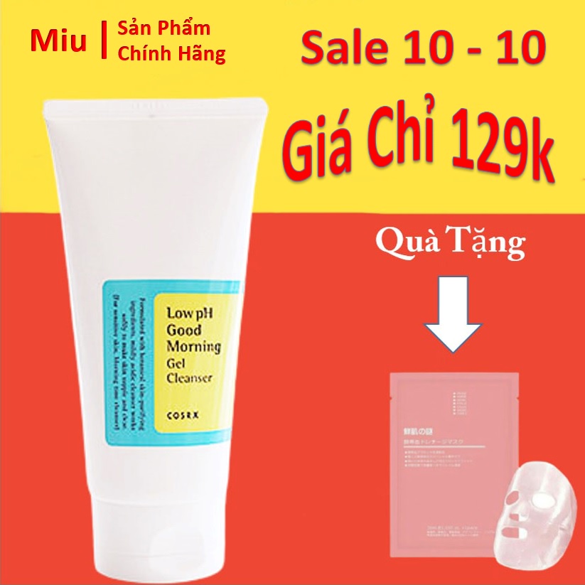 Sữa rửa mặt Cosrx cân băng độ PH cho da 150ml Miu Shop