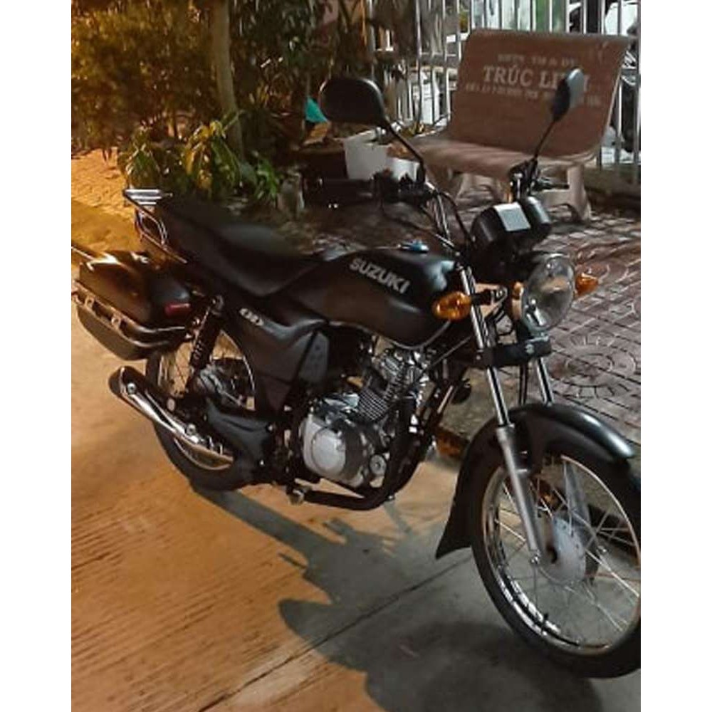 Cặp thùng hông suzuki gd 110cc rộng 15cm + Khung + Đèn + Cây Ngang