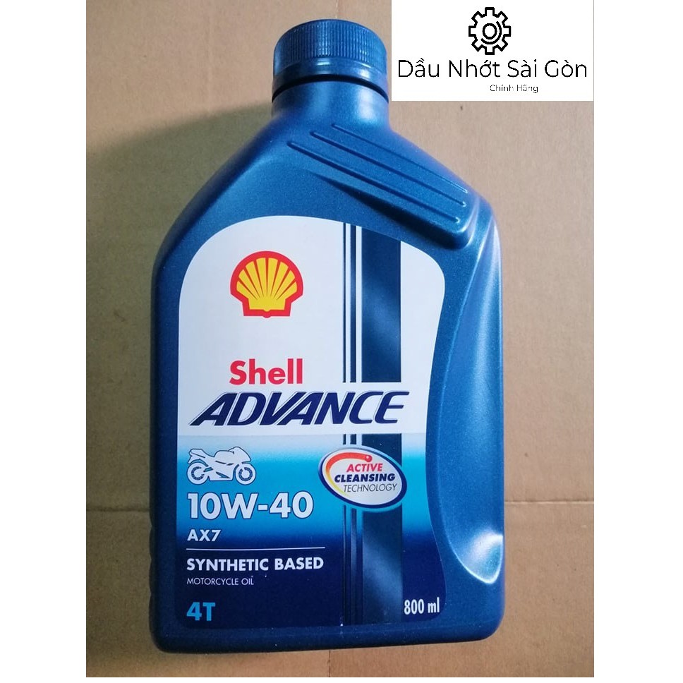 Dầu nhớt Shell Advance AX7 10w40