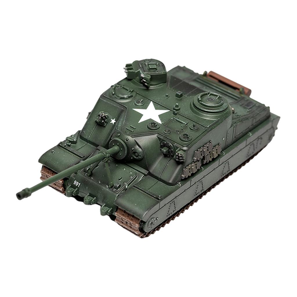 Mô Hình Xe Tăng Tỉ Lệ 1: 72 Dùng Để Trang Trí Bàn Làm Việc