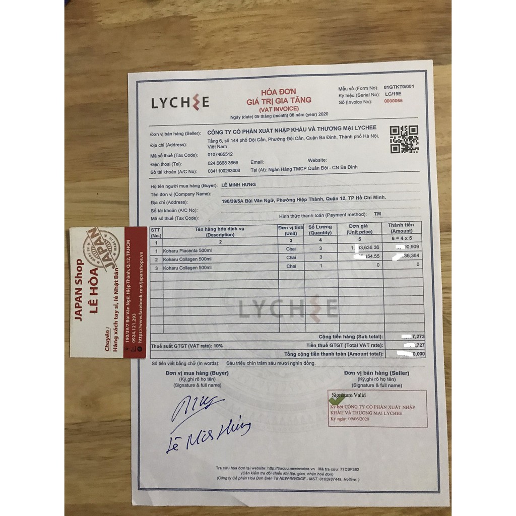 Nước uống Koharu COLLAGEN & PLACENTA 500ml | BigBuy360 - bigbuy360.vn