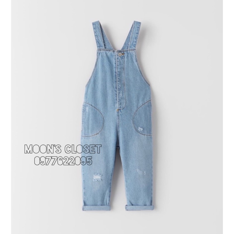 Quần yếm Zr xuất dư size 12/18m-4/5y