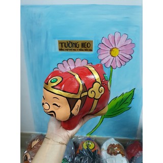 heo đất handmade - Ông Thần Tài